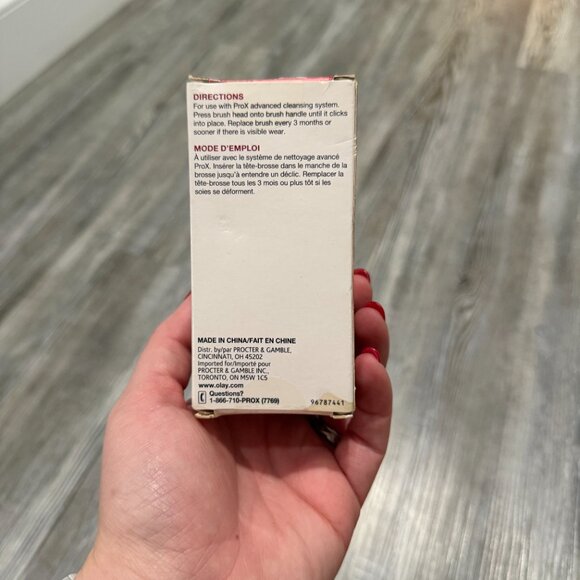 Olay ProX Anti-Aging Replacement Brush Head 2 Heads New and Sealed - Picture 4 of 7